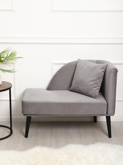 Кушетка Berger серый/венге