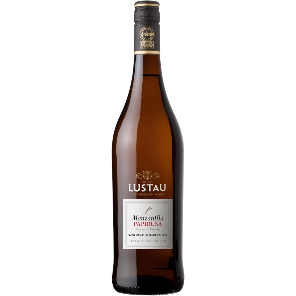 Херес Lustau Manzanilla Papirusa белое крепленое 0,75 л.