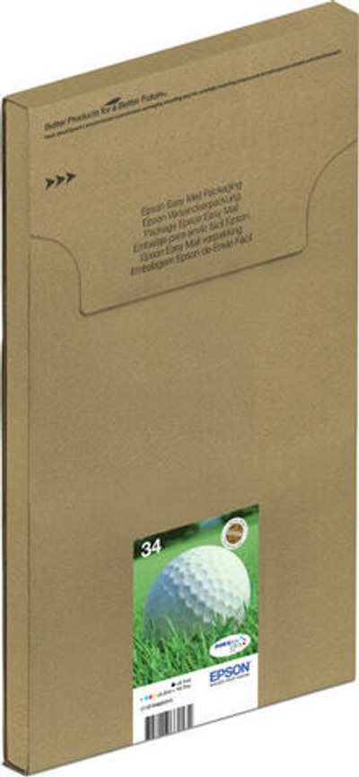 Epson Golf ball C13T34664510 струйный картридж Подлинный Черный, Голубой, Пурпурный, Желтый 1 шт