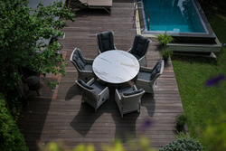 Обеденный стол ФЛОРЕНЦИЯ 150 Белый