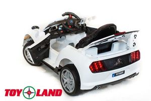 Детский электромобиль Toyland Ford Mustang белый