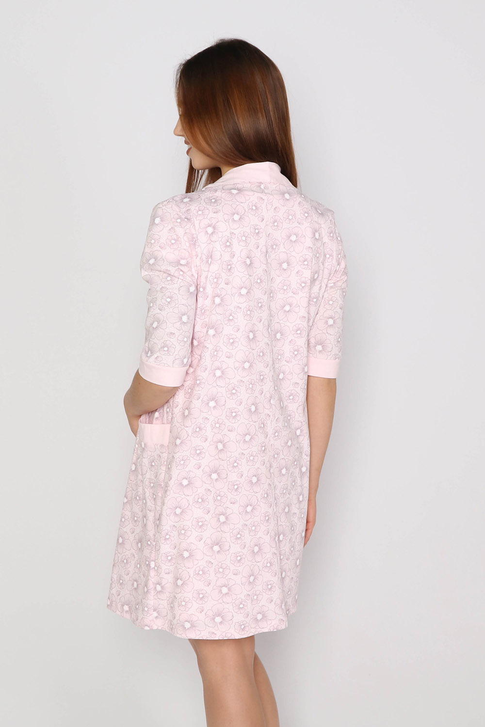 Пижама женская сорочка+халат КЖ 0223