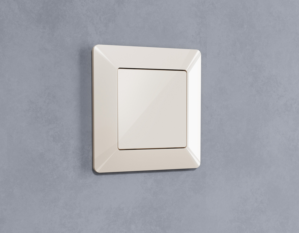 AP3160 Лицевая панель ALFA (Бежевый глянец) заглушка для суппорта QUANT