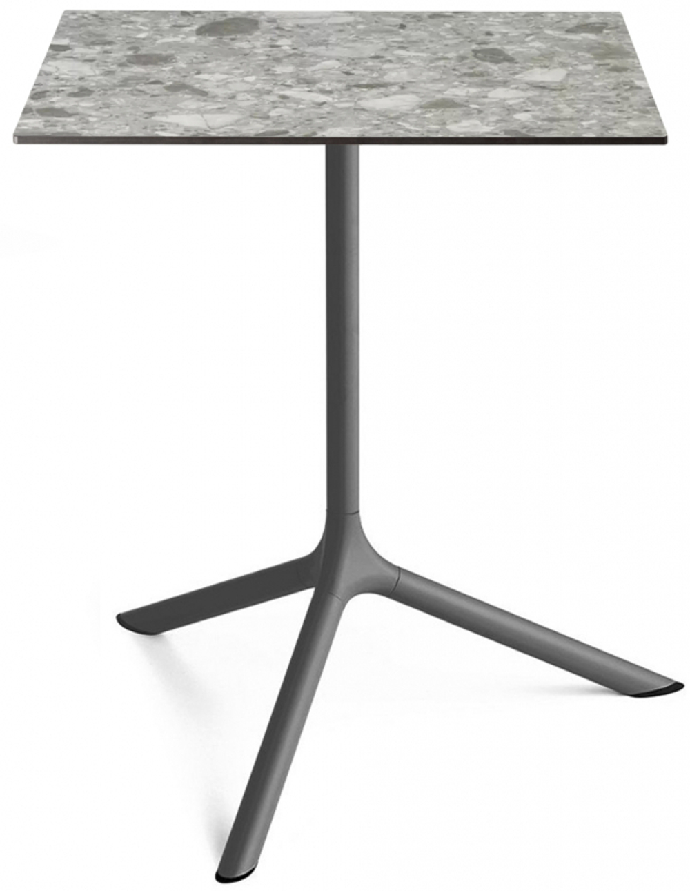 Стол ламинированный обеденный складной Scab Design Tripe Maxi Folding, антрацит, зернистый