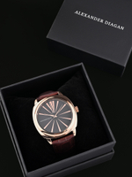 Кварцевые часы Black Hole, золото