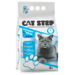 Наполнитель комкующийся минеральный CAT STEP Compact White Original, 5 л