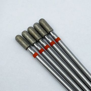 Алмазная насадка красная насечка, Казань КМИЗ 856.104.141.080.031