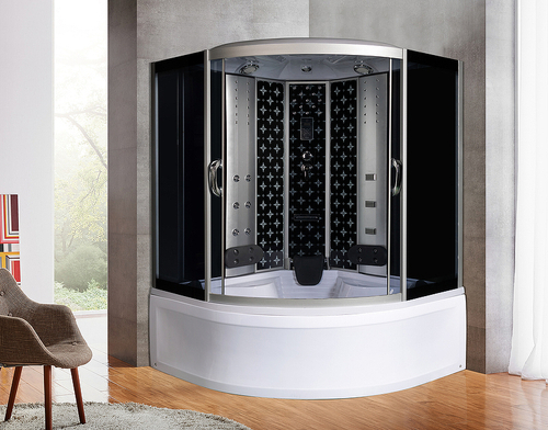 Душевой бокс River Temza 150x150 ТН 10000000742 с поддоном