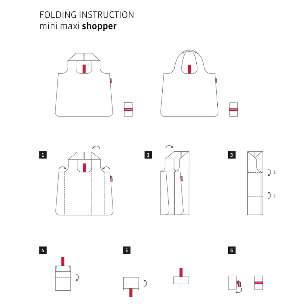 Сумка складная Reisenthel Mini maxi shopper oh la la