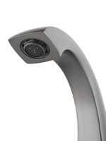 Смеситель для раковины на 3 отверстия WONZON & WOGHAND FLEX, Темный графит (WW-88083095-BGM)