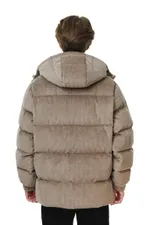 Купить Пуховик Ymkashix Velvet светло-коричневый Пуховик Ymkashix Velvet светло-коричневый