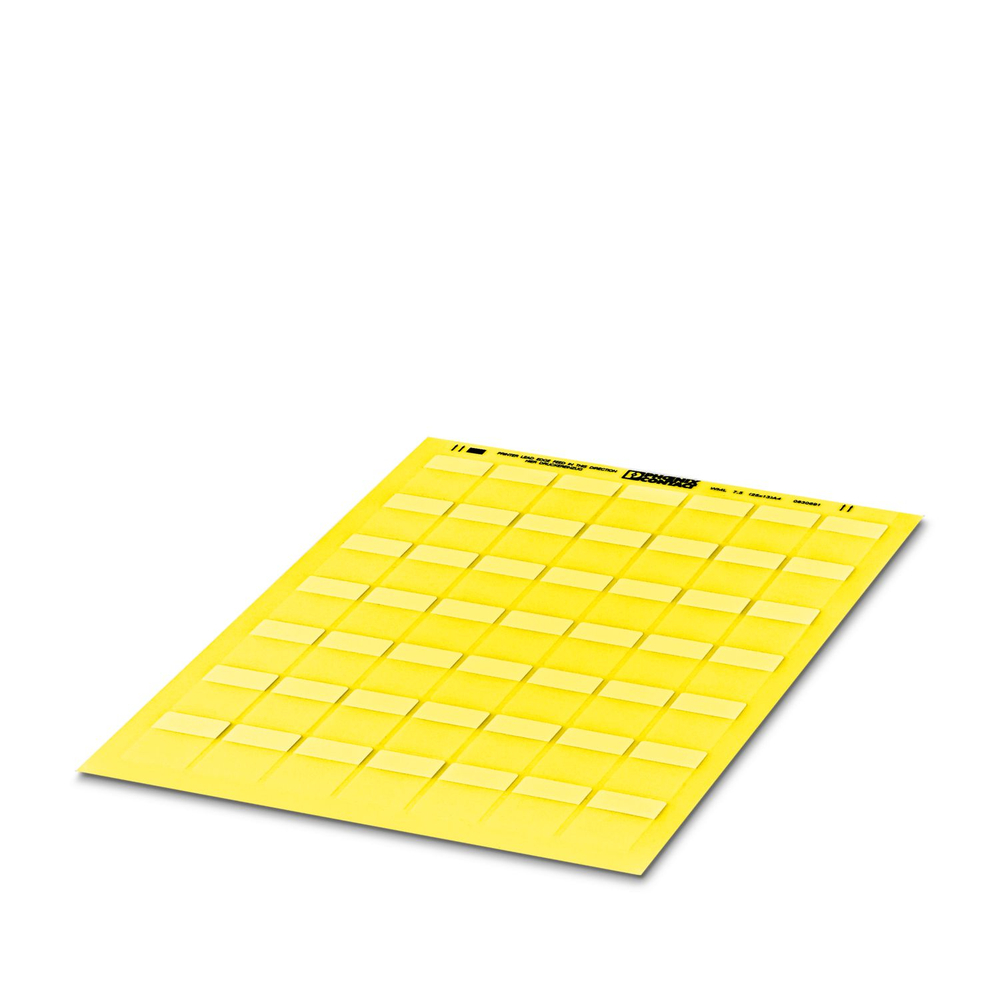 0830692 - WML 7,5 (25X13)A4 YE - Этикетка-маркер для кабелей