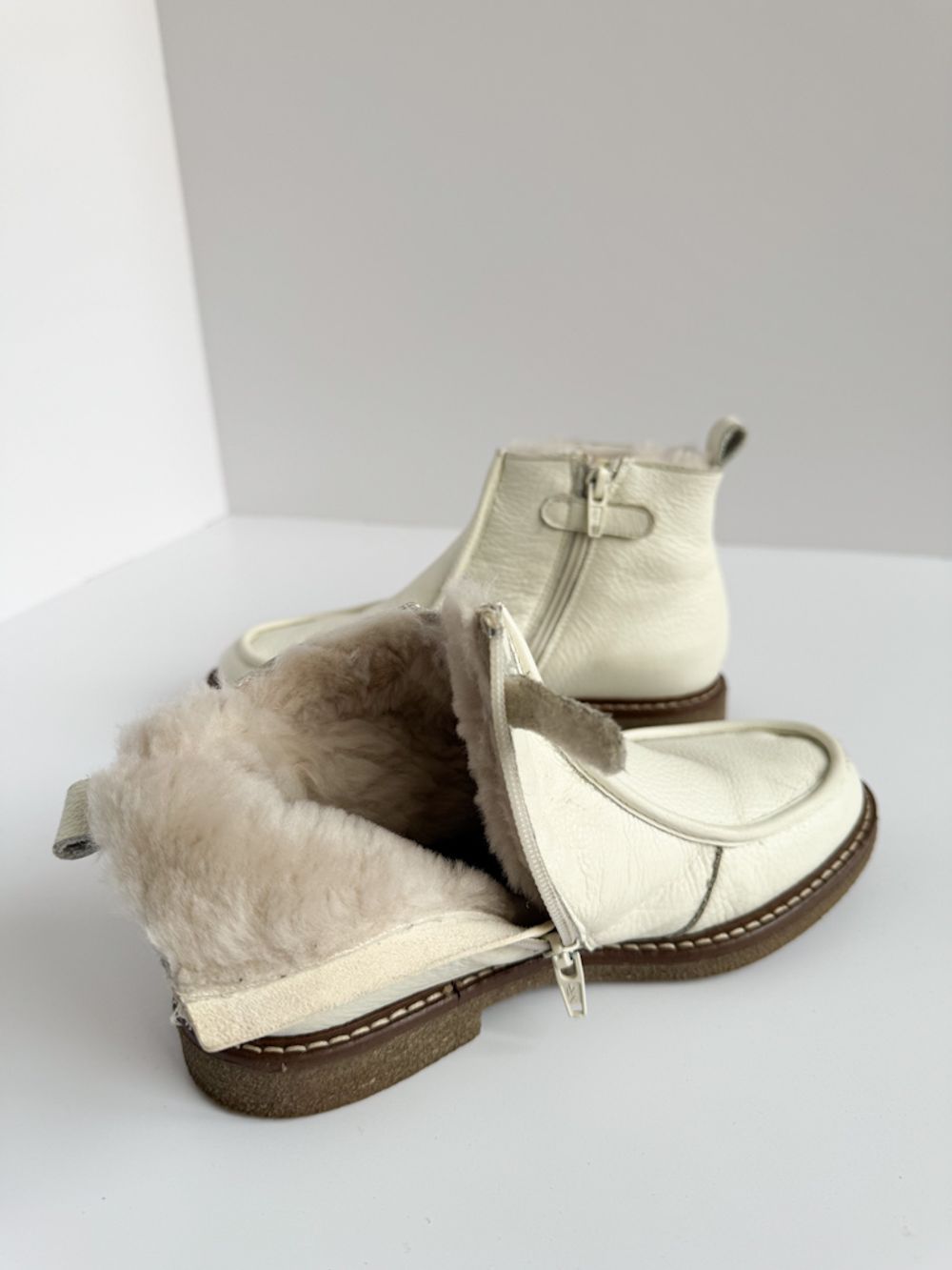 Кожаные ботинки Bonpoint, 34