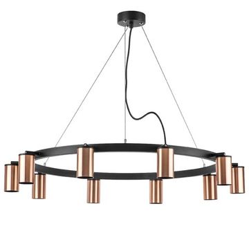 Люстра подвесная 10*GU10 LR020300 черный/медь Rullo Lightstar