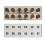 Наклейка MOORI Jewel GARNET 14 мм HM