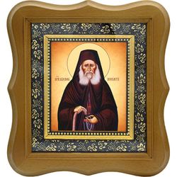 Иосиф Исихаст преподобный. Икона на холсте.