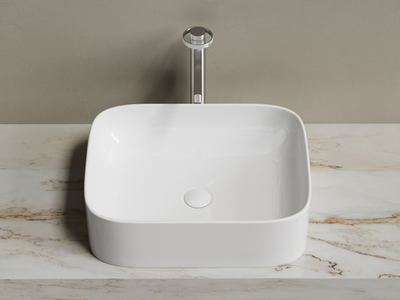 Умывальник чаша накладная прямоугольная Element 505x380x150мм