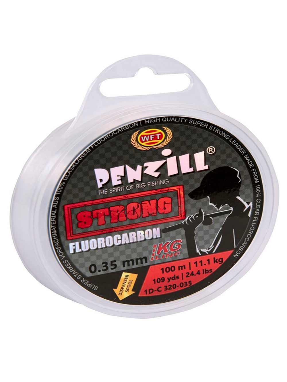 Леска монофильная WFT Penzill FLUOROCARBON Strong 100/035