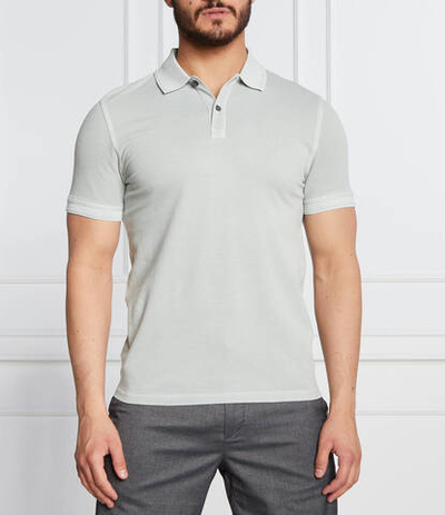 поло prime BOSS ORANGE - пепельный(50468576)