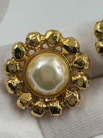 Клипсы с «жемчугом» Sonia Rykiel