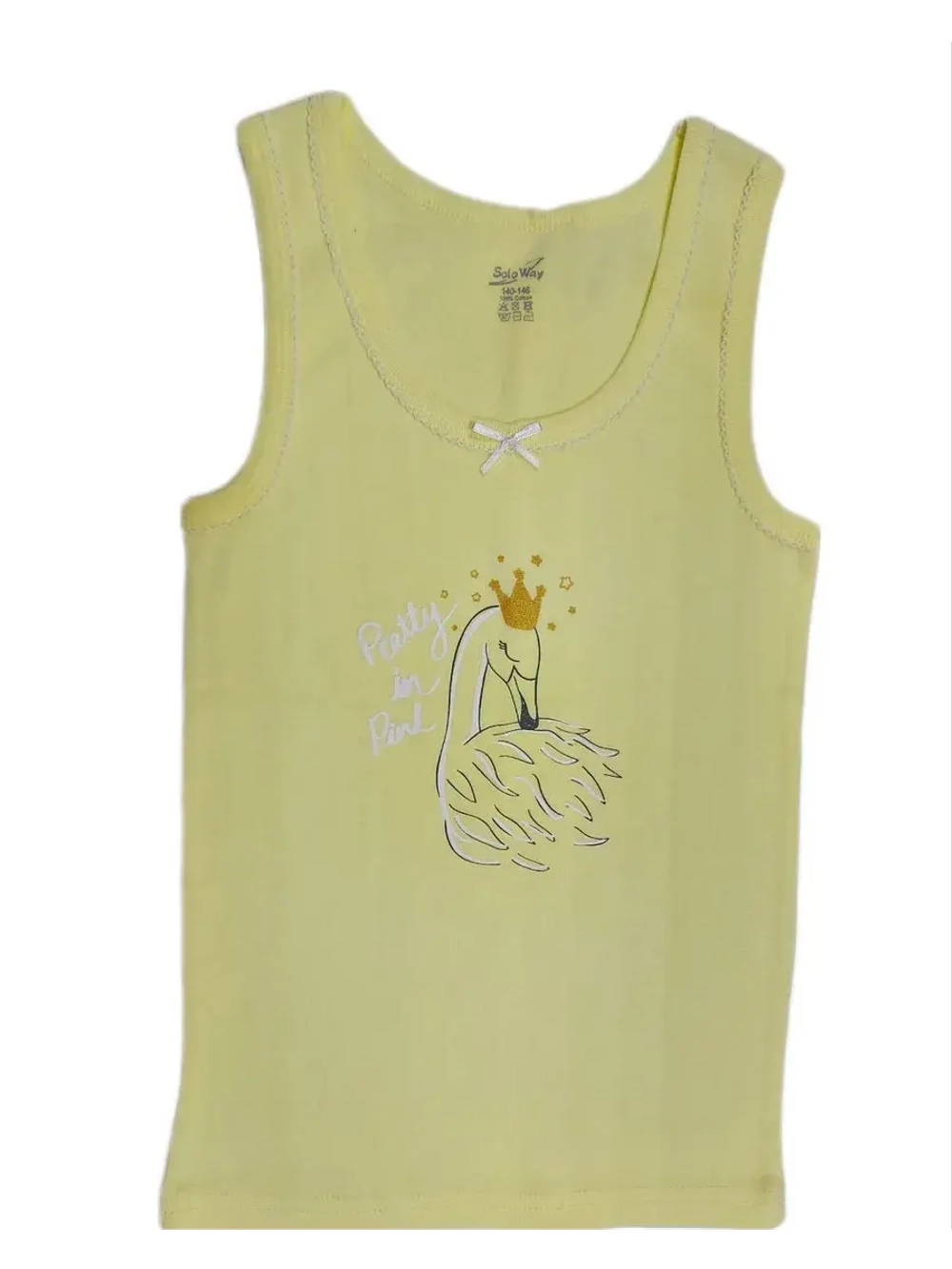 Комплект майка и трусики для девочки хлопок