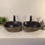 Раковина из речного камня ПАРА! RS-65480 43*35*15 0865