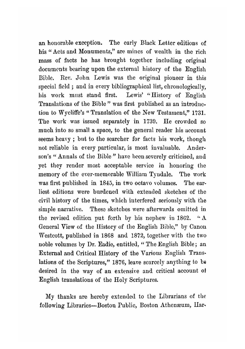 The history of the English Bible. extending from the earliest Saxon translations to the present Anglo-American revision | Blackford Condit