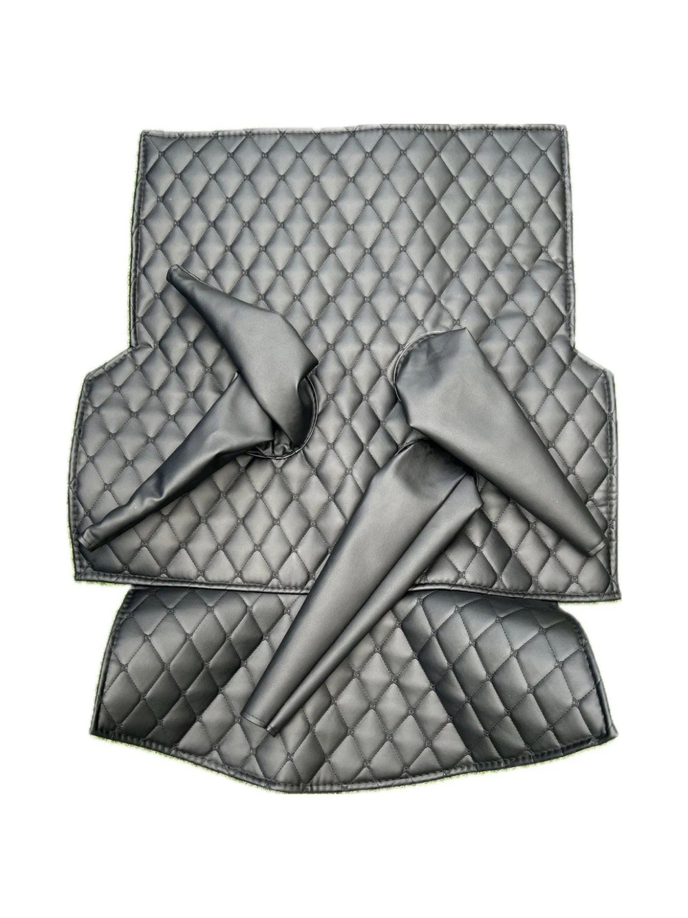 Коврик под рычаги КПП УАЗ 469, 3151 (чёрная нить Бабочка)