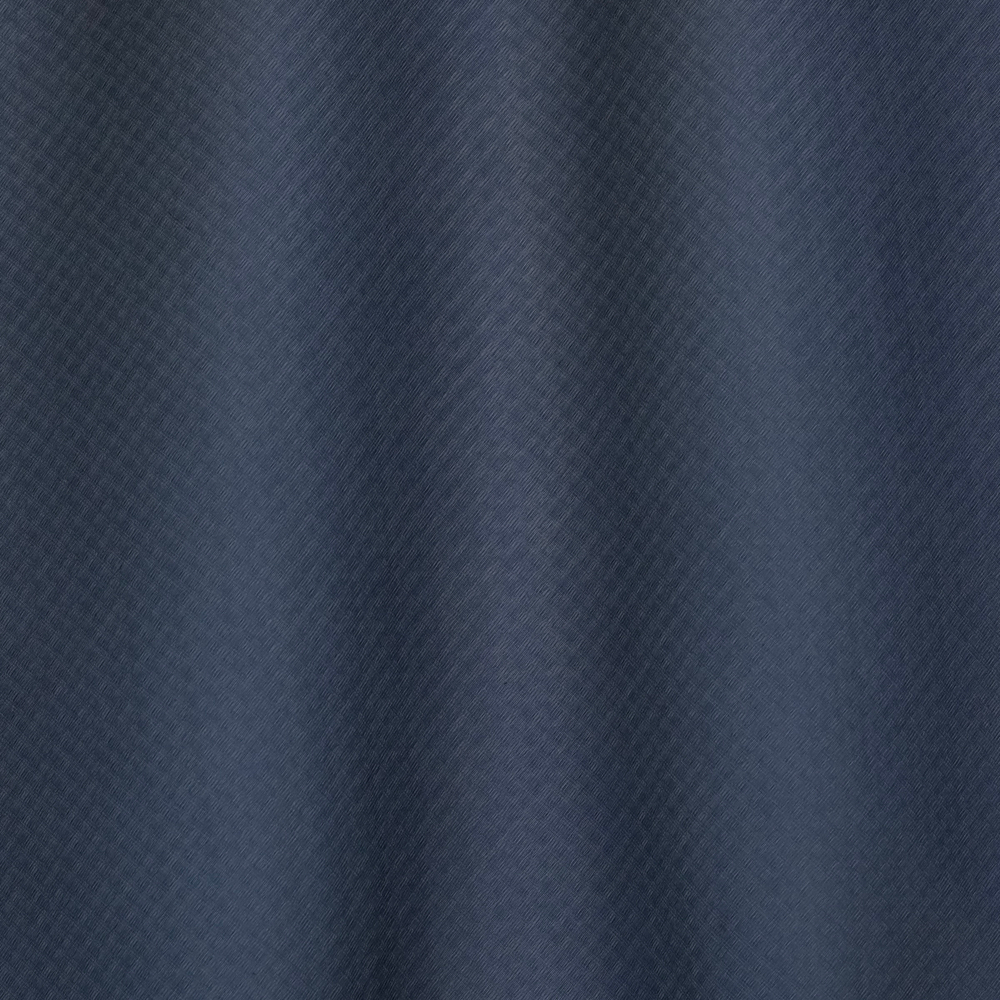 Упругая шёлковая органза тёмно-синего цвета