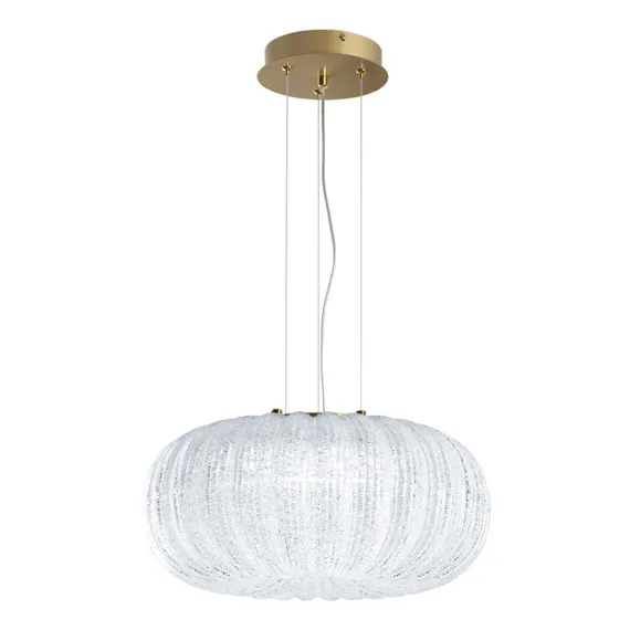 7720/36L PIKO LED SN 031 Светильник металл/стекло/прозрачный/золотой LED 36Вт 3000-6500K D400 IP20 пульт ДУ ANGELO