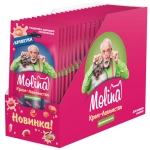 Функциональное крем-лакомство MOLINA с креветками для кошек для Поддержки здорового метаболизма 4х12г