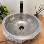 Раковина из мрамора Erozy Grey EM-62753 47*41*15 0108