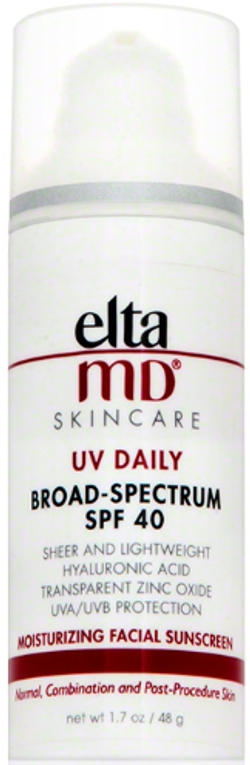 elta MD UV Daily Broad-Spectrum солнцезащитное средство для лица с оттенком SPF40 48г