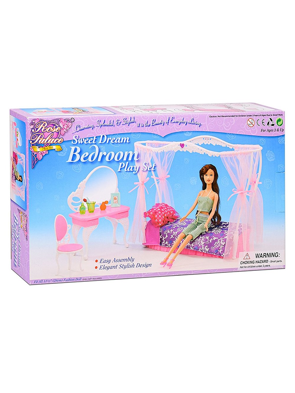 Набор мебели для кукол Спальная комната (2624)