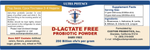Custom Probiotics - D-Lactate Free Probiotic Powder 50 gram