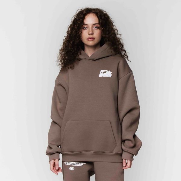 Худи Sportive Goods коричневый - фото 7