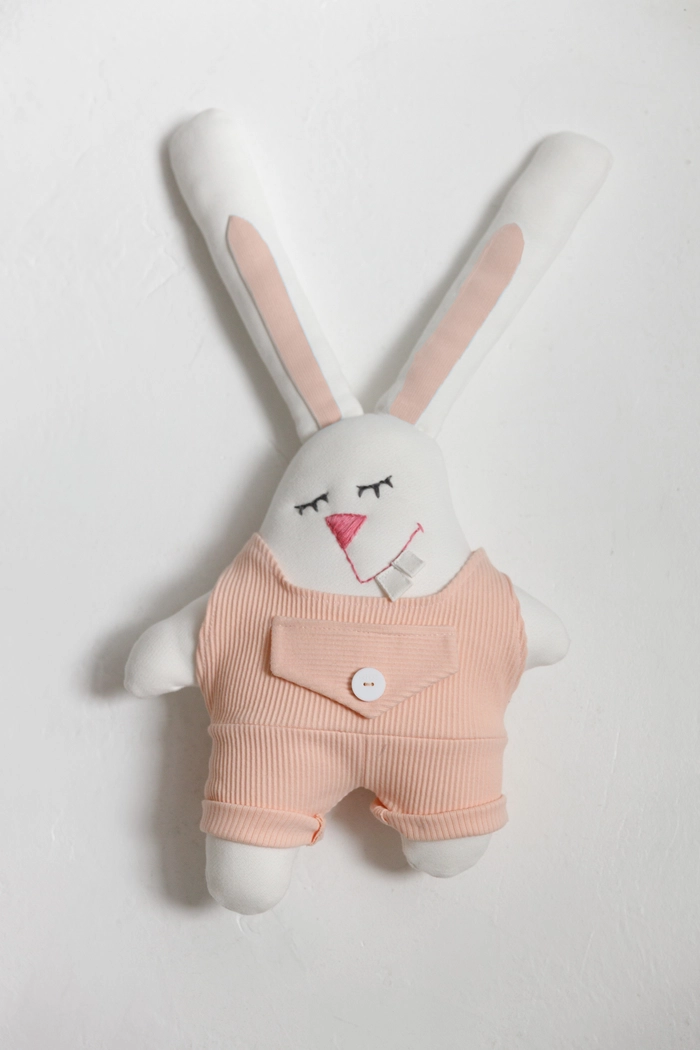 СУВЕНИР БОЛЬШОЙ КРОЛИК ПЕРСИКОВЫЙ