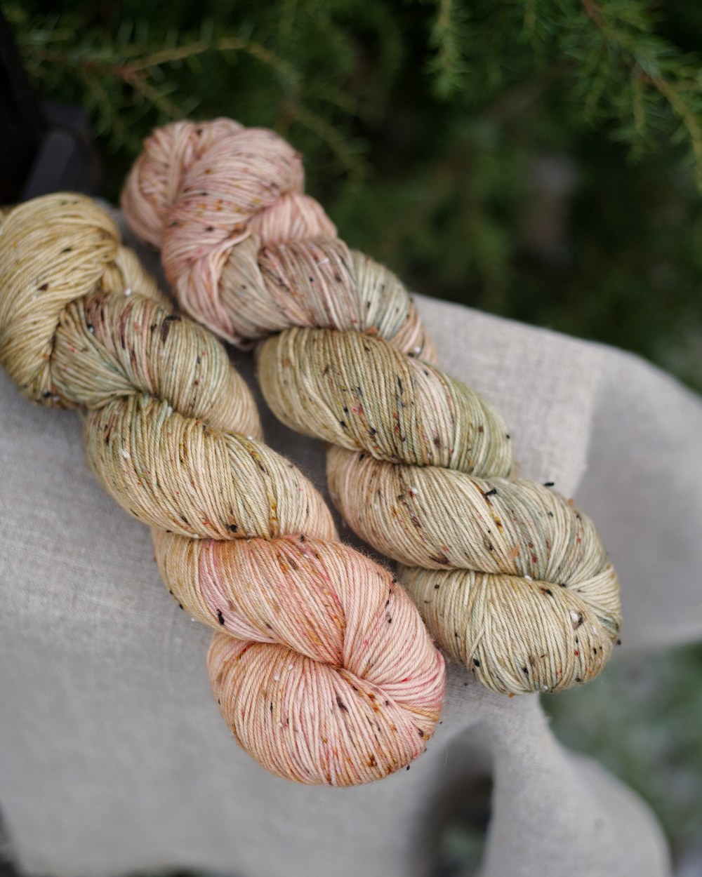 Носочный твид "Клевер"