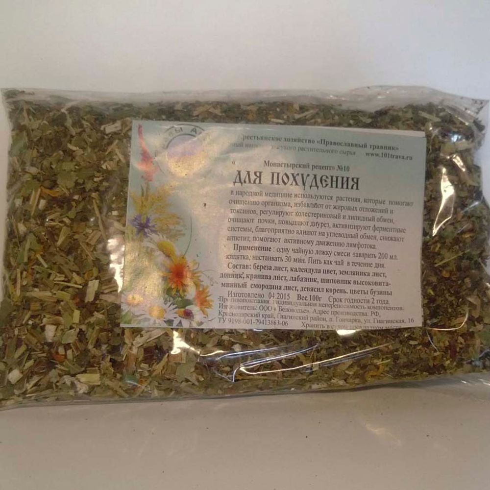 фото травяного чая для похудения 100г-adonnis.ru