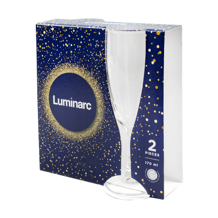 Бокал для шампанского Luminarc Elegance, 170 мл, набор 2 шт