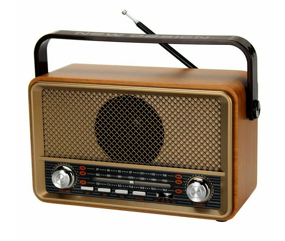 Радиоприемник в стиле ретро с Mp3 плеером и Bluetooth MD-511BT