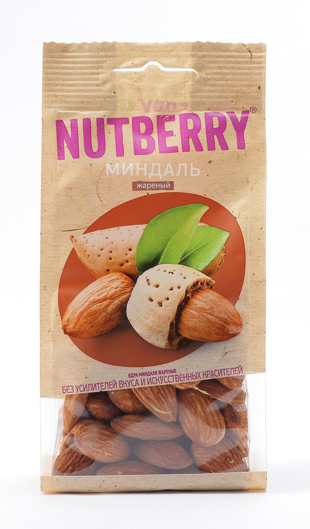 NUTBERRY Миндаль жареный 100 г