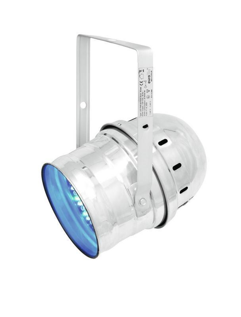 EUROLITE LED PAR-64 RGB SHORT , alu, 10mm