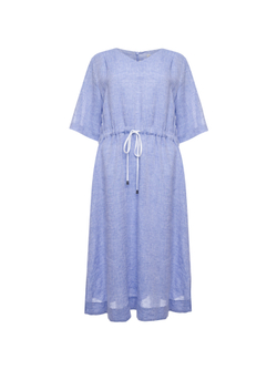 PESERICO Платье-голубой