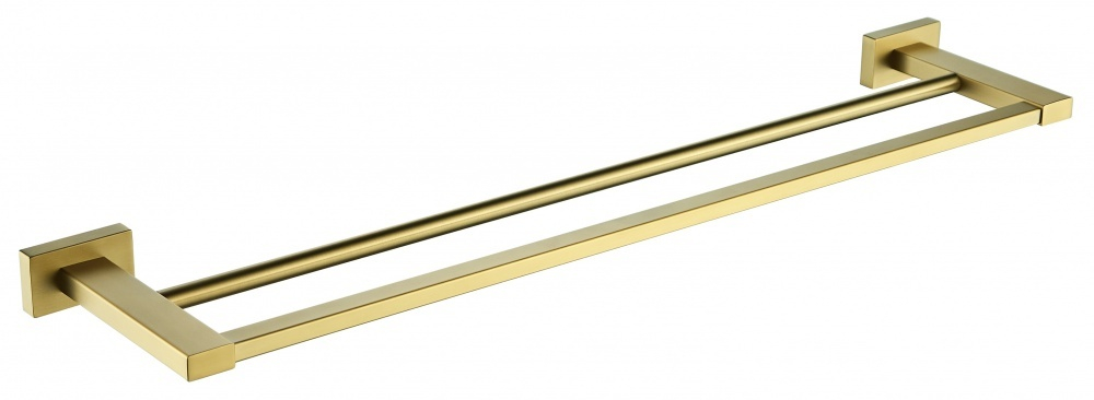 5018-S Полотенцедержатель двойной  (Мат. Золото) ViEiR  (20/1шт)