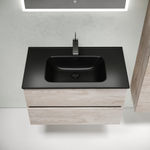 Тумба подвесная под раковину Sancos Urban, дуб галифакс натуральный 790х450х550