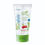 Гель-лубрикант на водной основе с ароматом вишни BIOglide Kirsch - 80 мл.