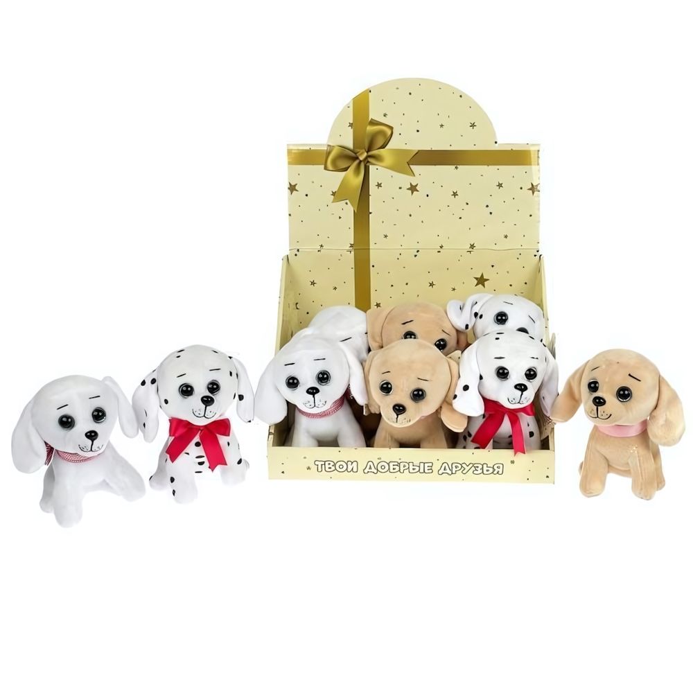 Собачка 13см, 3 вида, без чипа M80323-13 (Мульти-пульти) Собачка 13см, 3 вида, без чипа M80323-13 (Мульти-пульти)