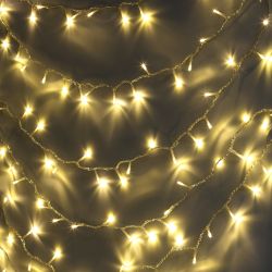 ENON-5B ЭРА Гирлянда LED Нить 5 м теплый свет, 24V, IP44 | Гирлянды