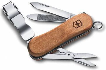 Складной нож Victorinox Мод. Nail Clip Wood 580 (65 мм) - 6 функций